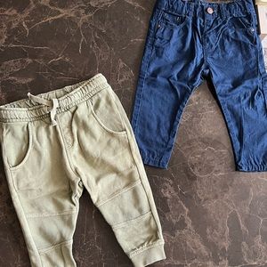 Zara baby boy pants 9-12 months